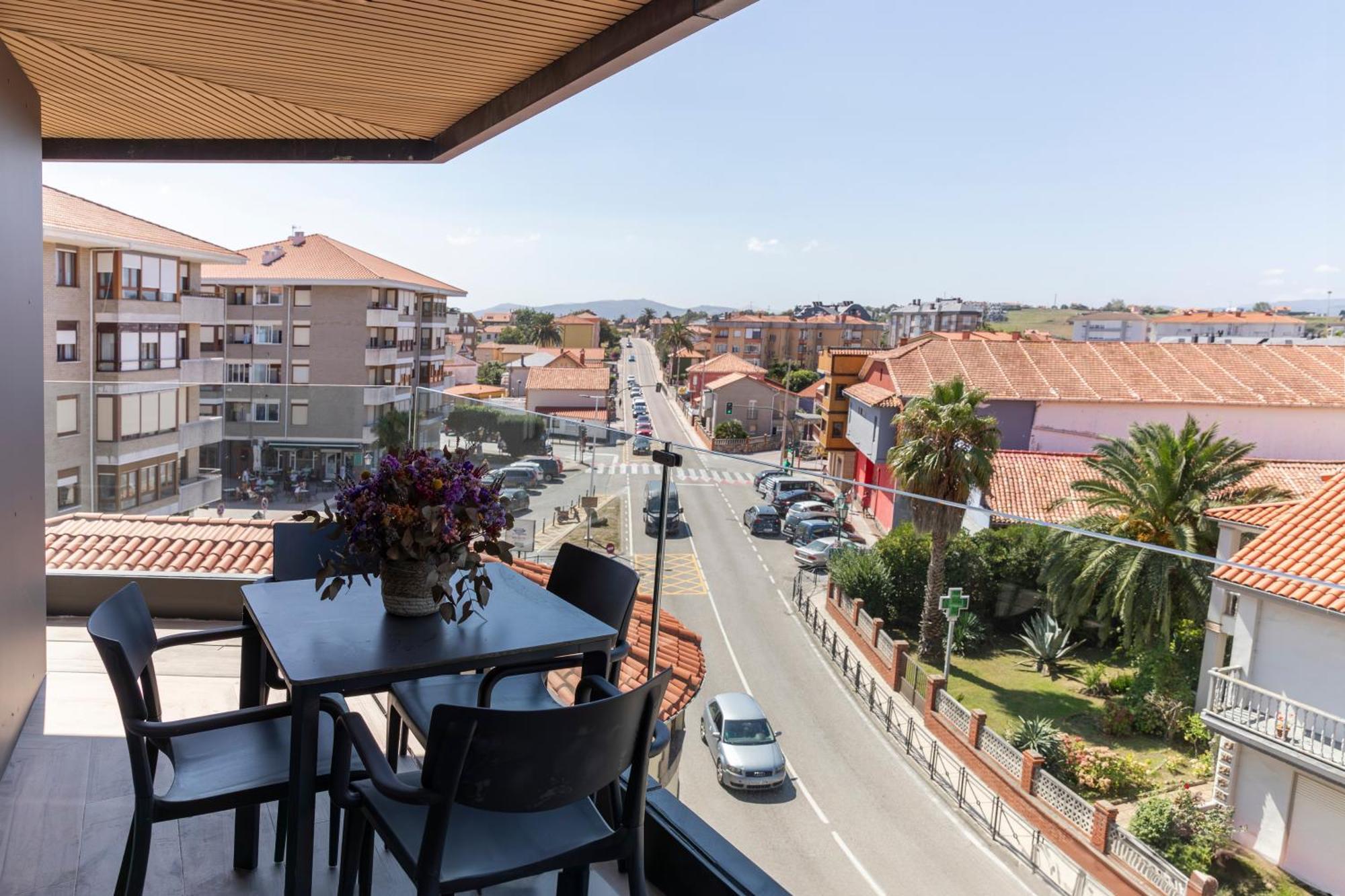 Apartamentos Plaza Center Suances Exterior photo