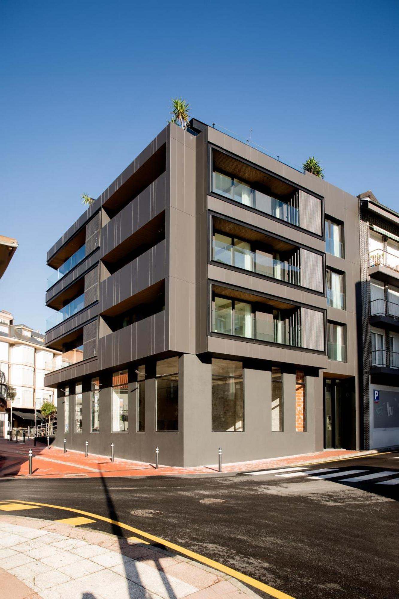 Apartamentos Plaza Center Suances Exterior photo